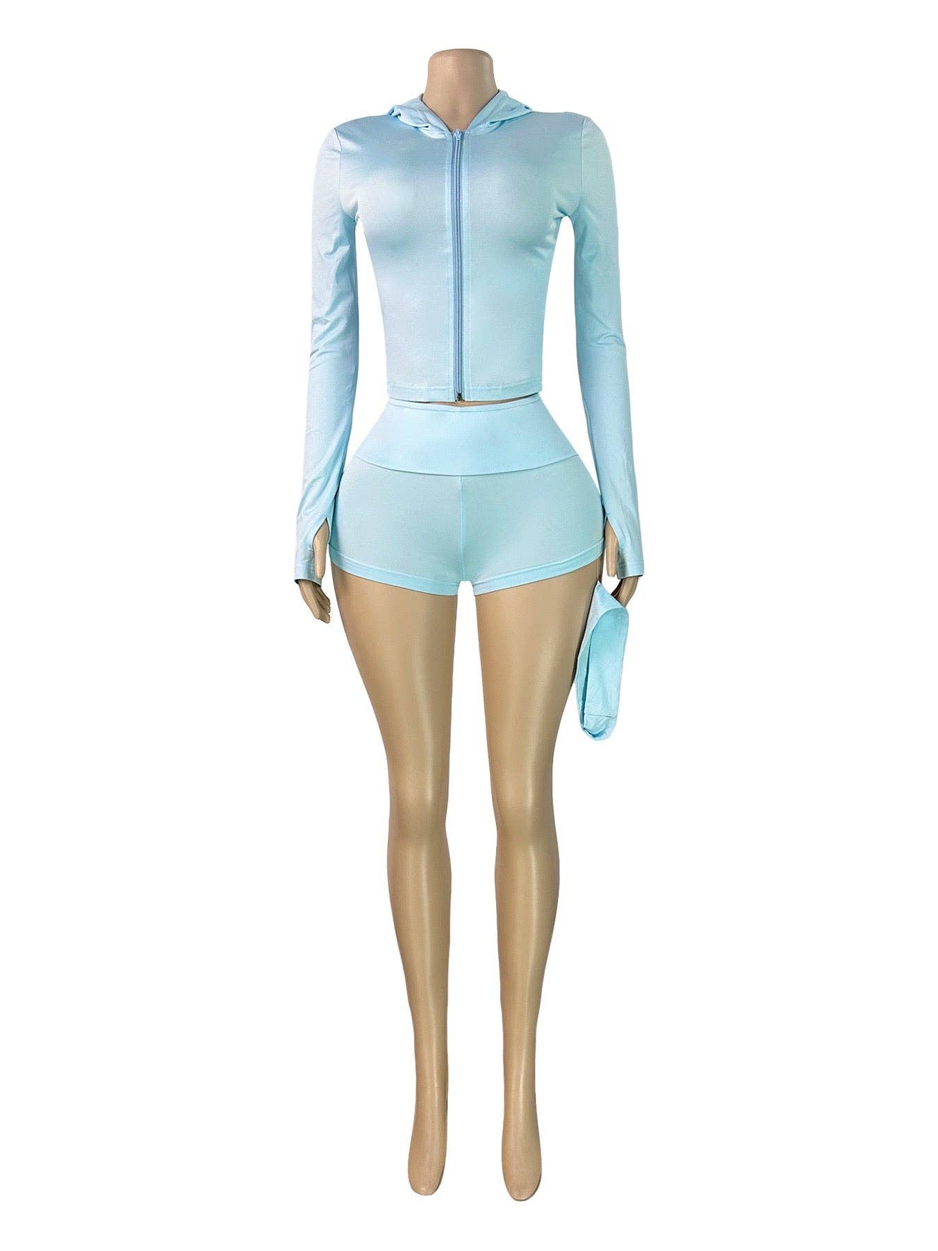 MB FASHION Women’s 3-Piece Activewear Set 6019
